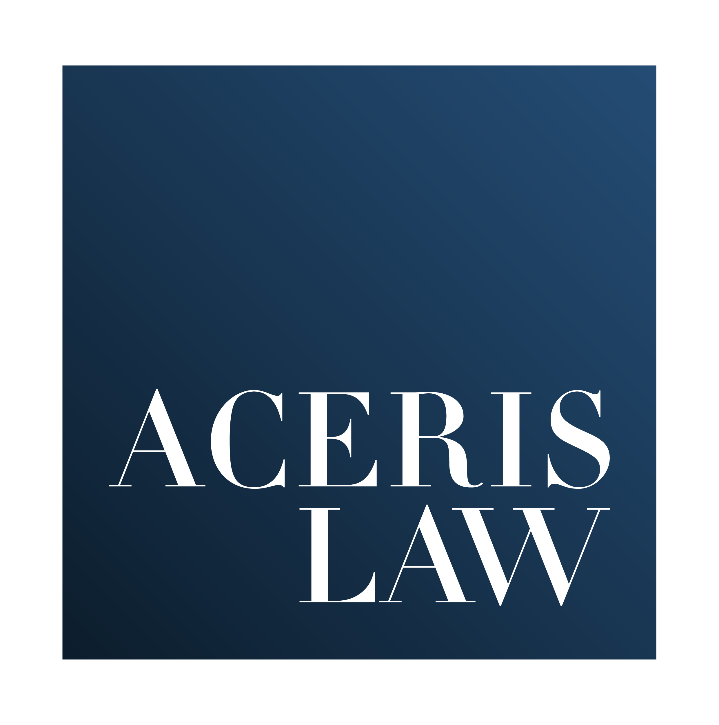 logo of PAW partner Aceris Law LLC