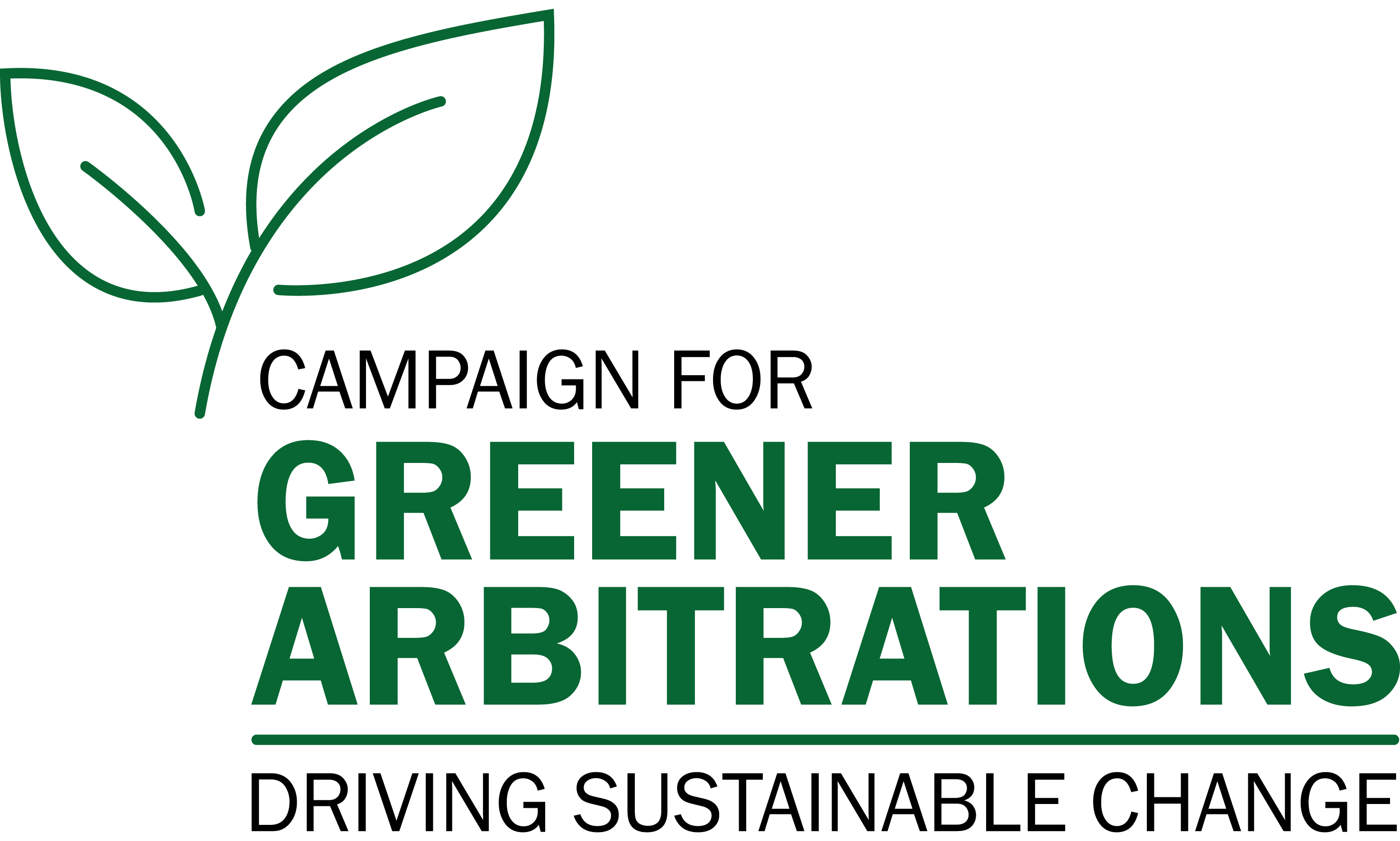 logo of PAW partner The Campaign for Greener Arbitrations