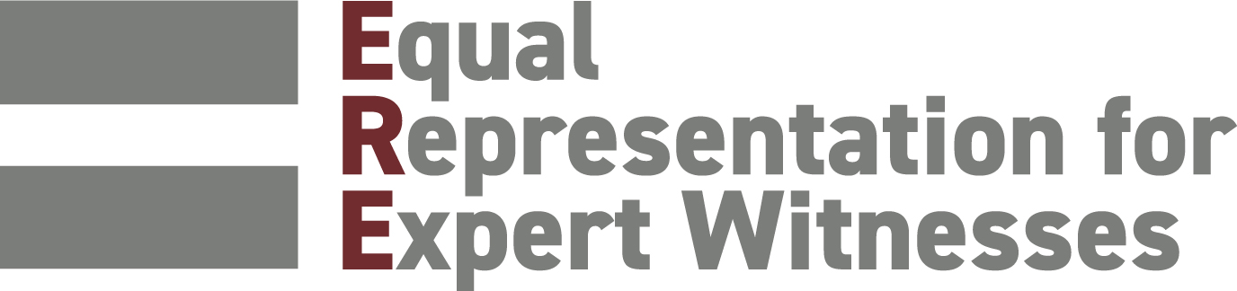 logo of PAW partner Equal Representation for Expert Witnesses (ERE) Pledge